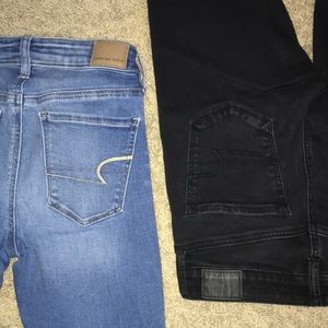 American Eagle - Hi-Rise Jeggings, Set of 2